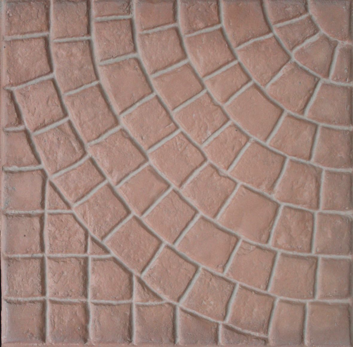 Calcáreo Adoquín Curvo Chico Color Cerámico