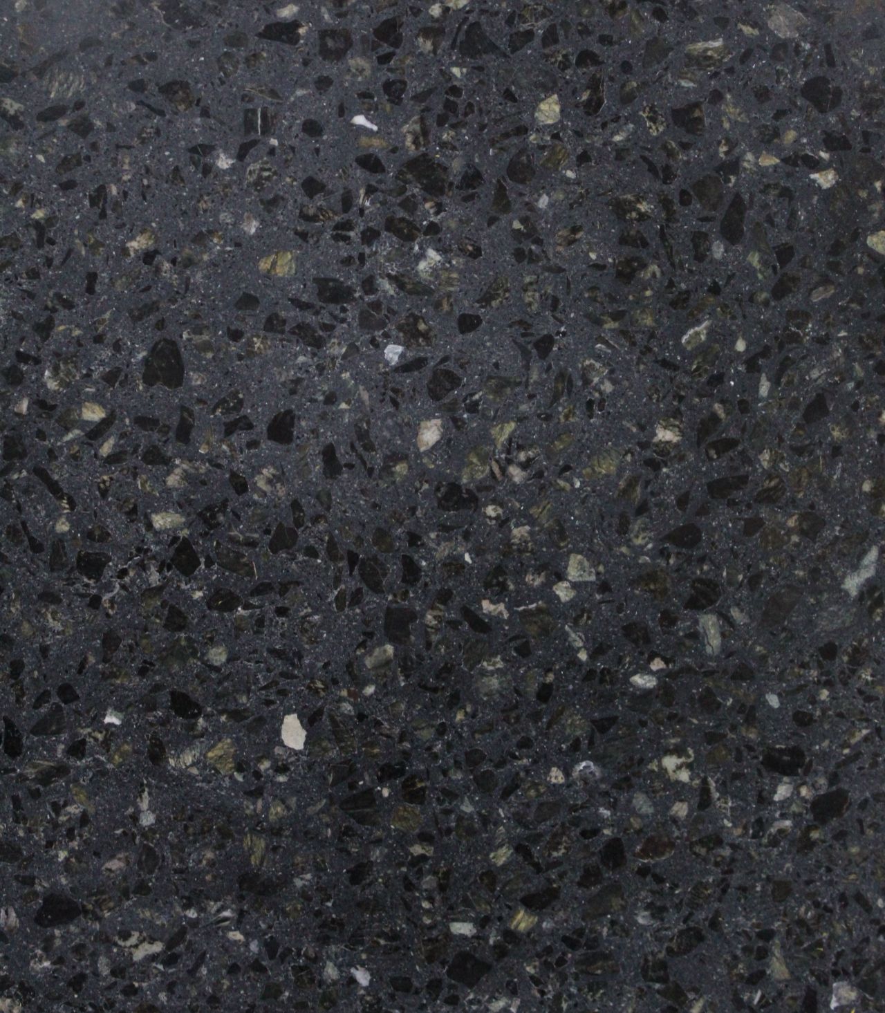 Mosaico Granito Negro Grano Grueso